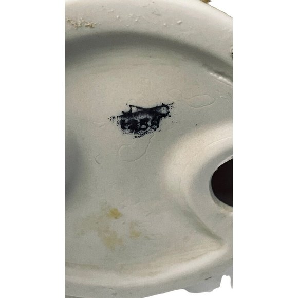 Vintage Homco Tuscany Boy with Basket of Grapes Bisque Figurine Japan 1970 9" x - Picture 9 of 9